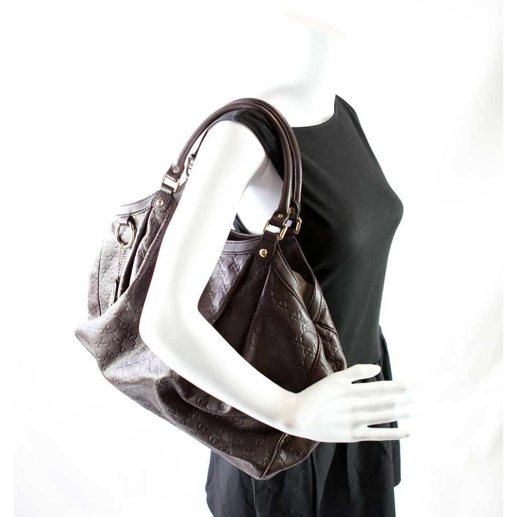 211943 Sukey Leather Large Brown