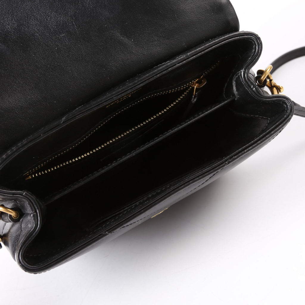 LouLou Satchel Toy Crossbody 467072 Black