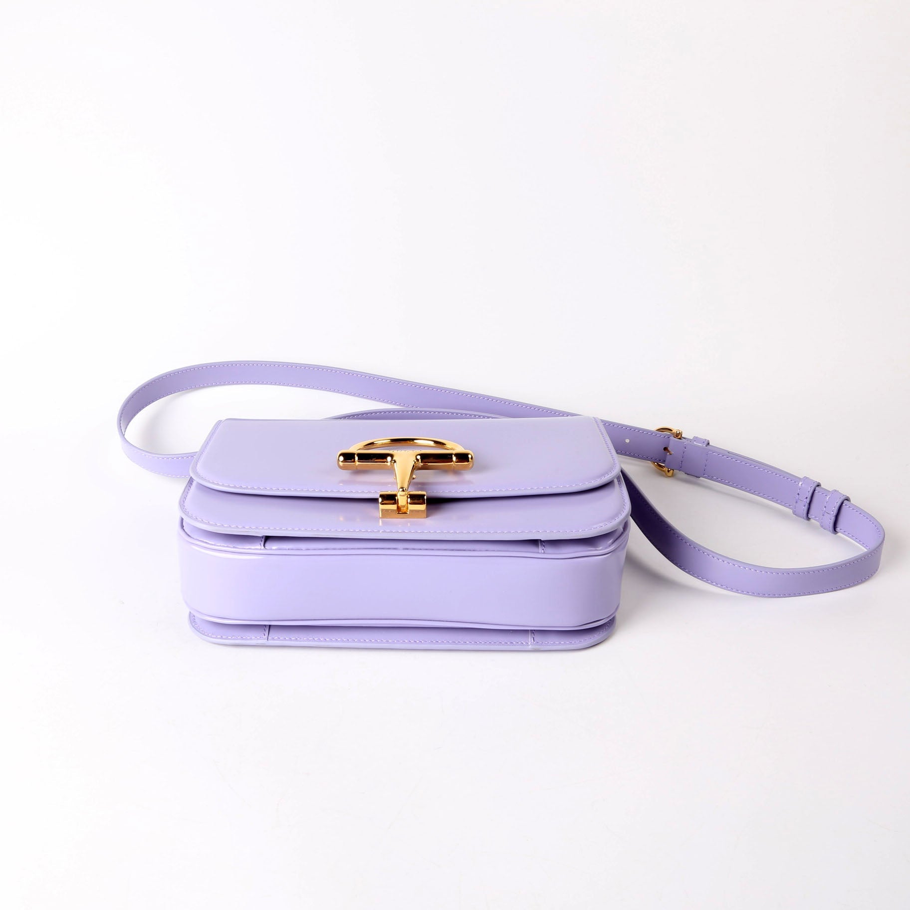 Gucci 846705 Siena Small Shoulder Bag Lavender