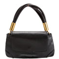 108596 Leather Lady Satchel Vintage Black