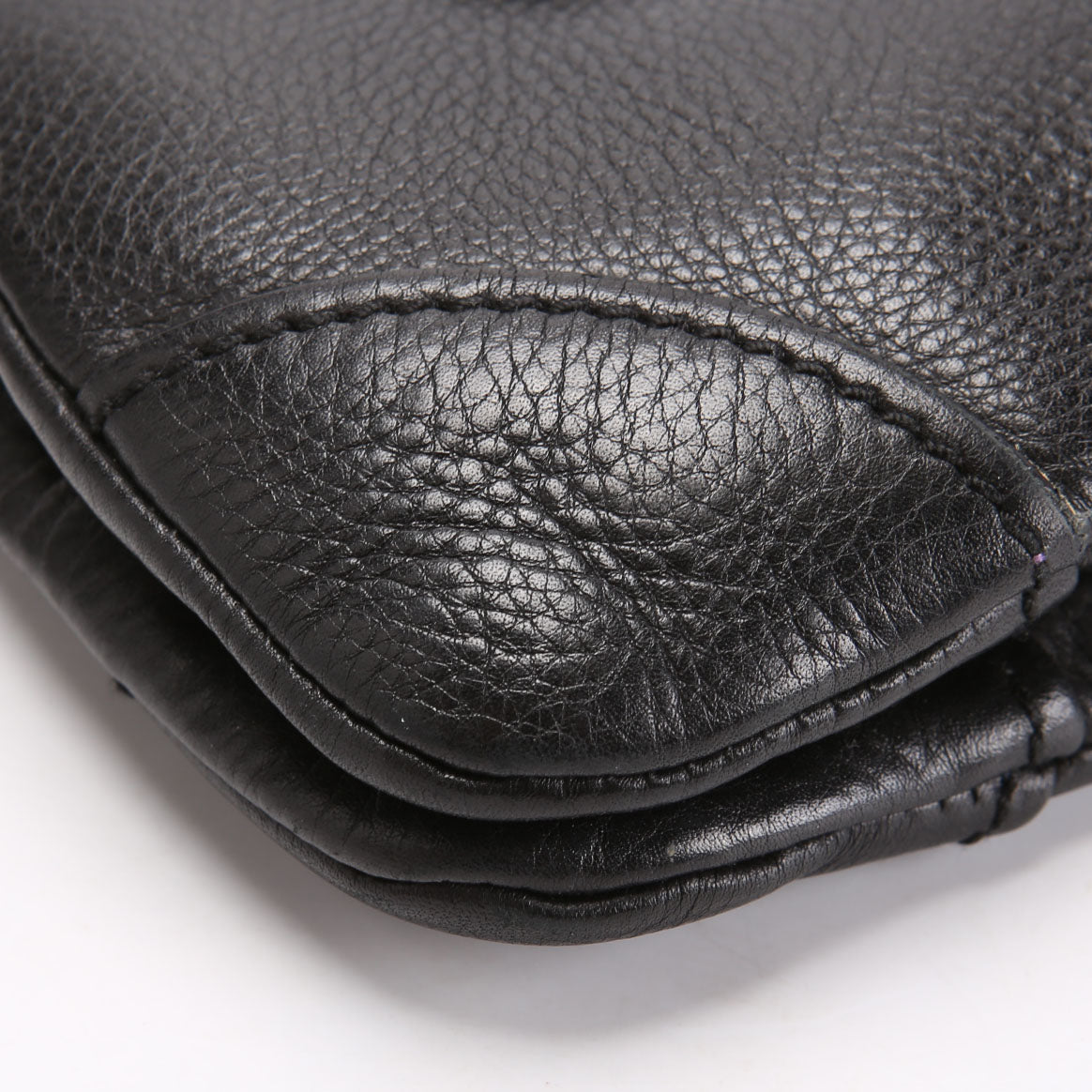 108596 Leather Lady Satchel Vintage Black