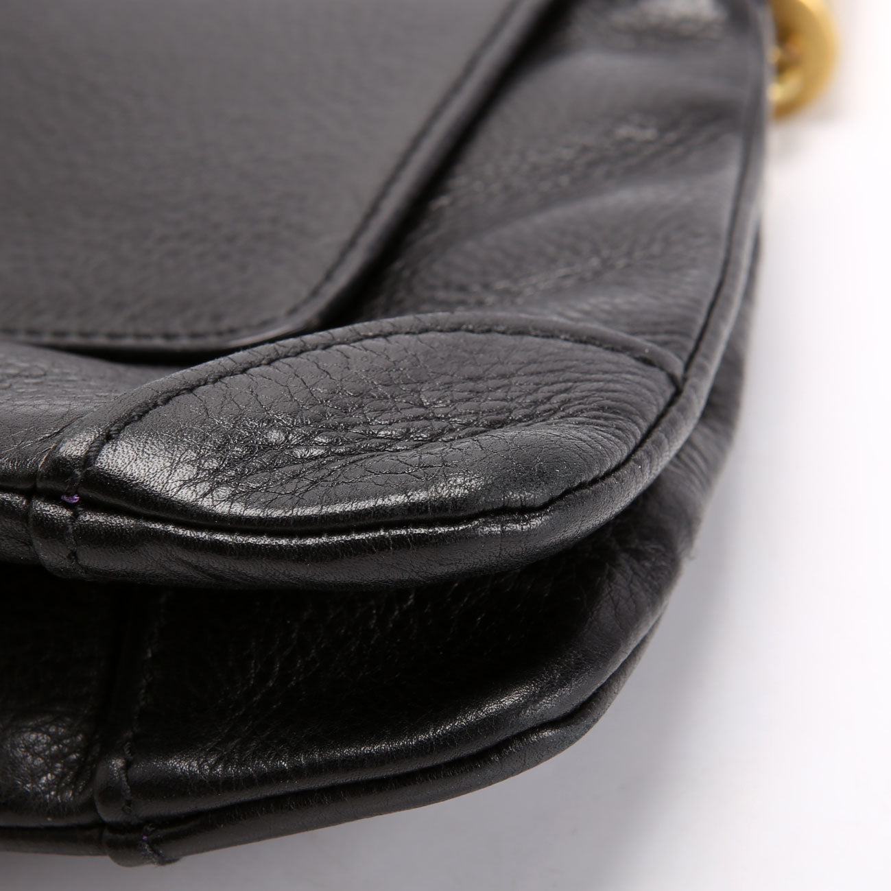 108596 Leather Lady Satchel Vintage Black