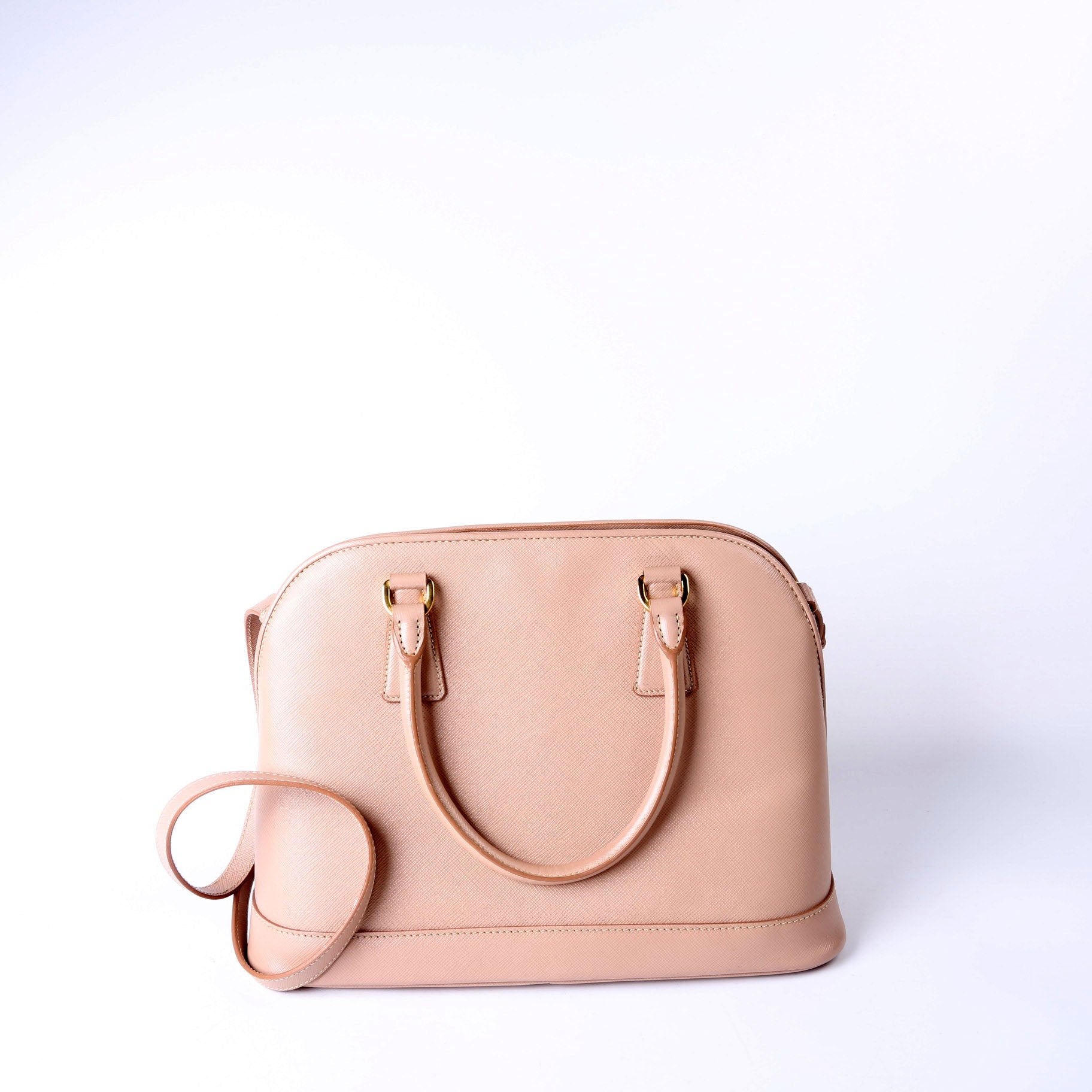Saffiano Lux Promenade Medium BL0837 Nude