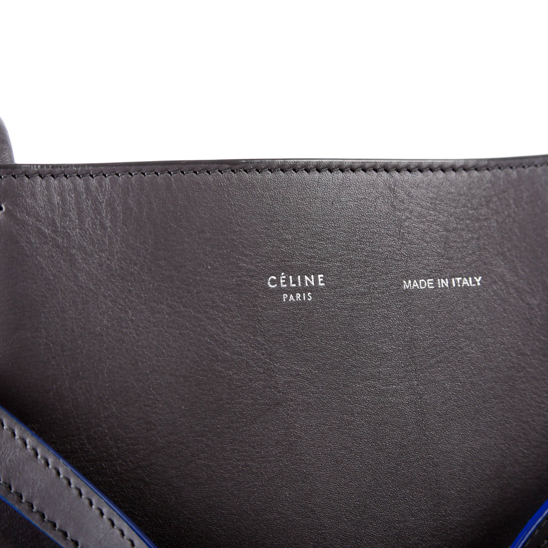 Cabas Phantom With Belt Medium Grey/Blue