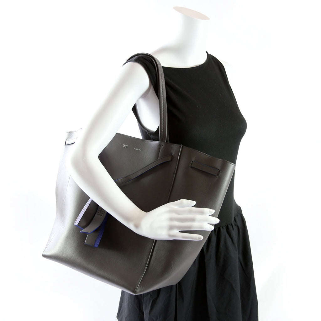 Cabas Phantom With Belt Medium Grey/Blue