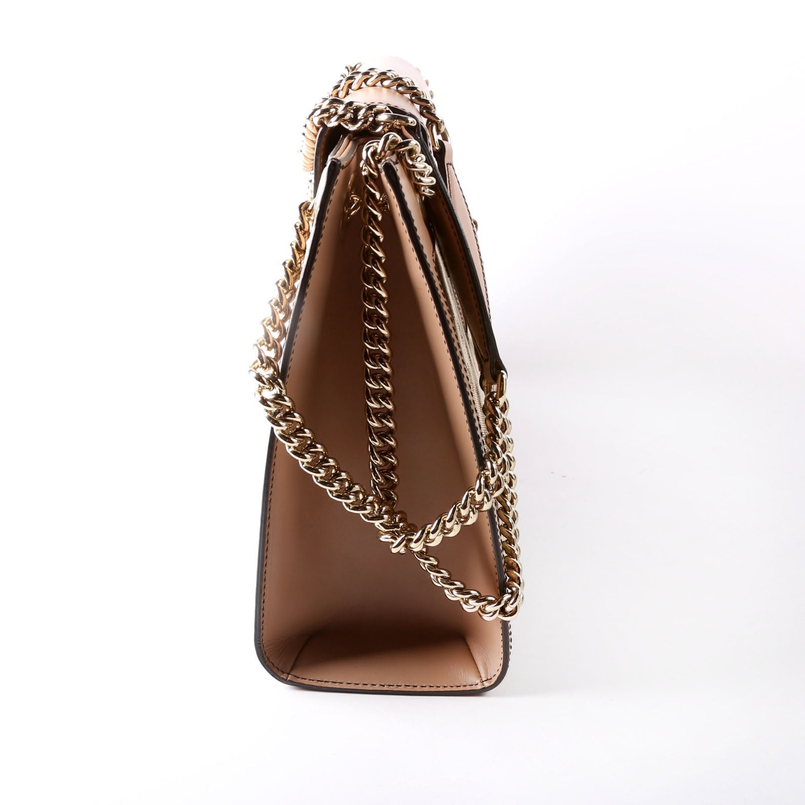 295403 GG Canvas Emily Chain Shoulder Bag Tan