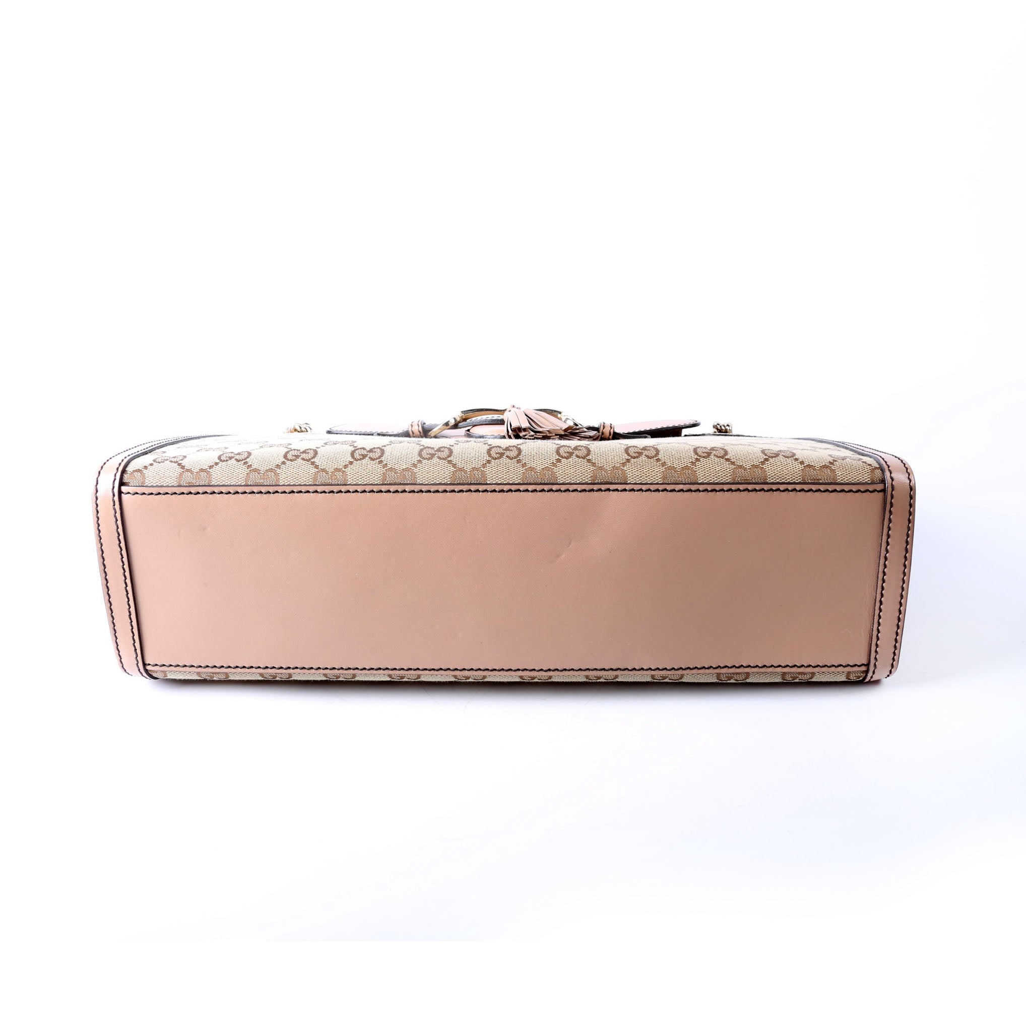 295403 GG Canvas Emily Chain Shoulder Bag Tan