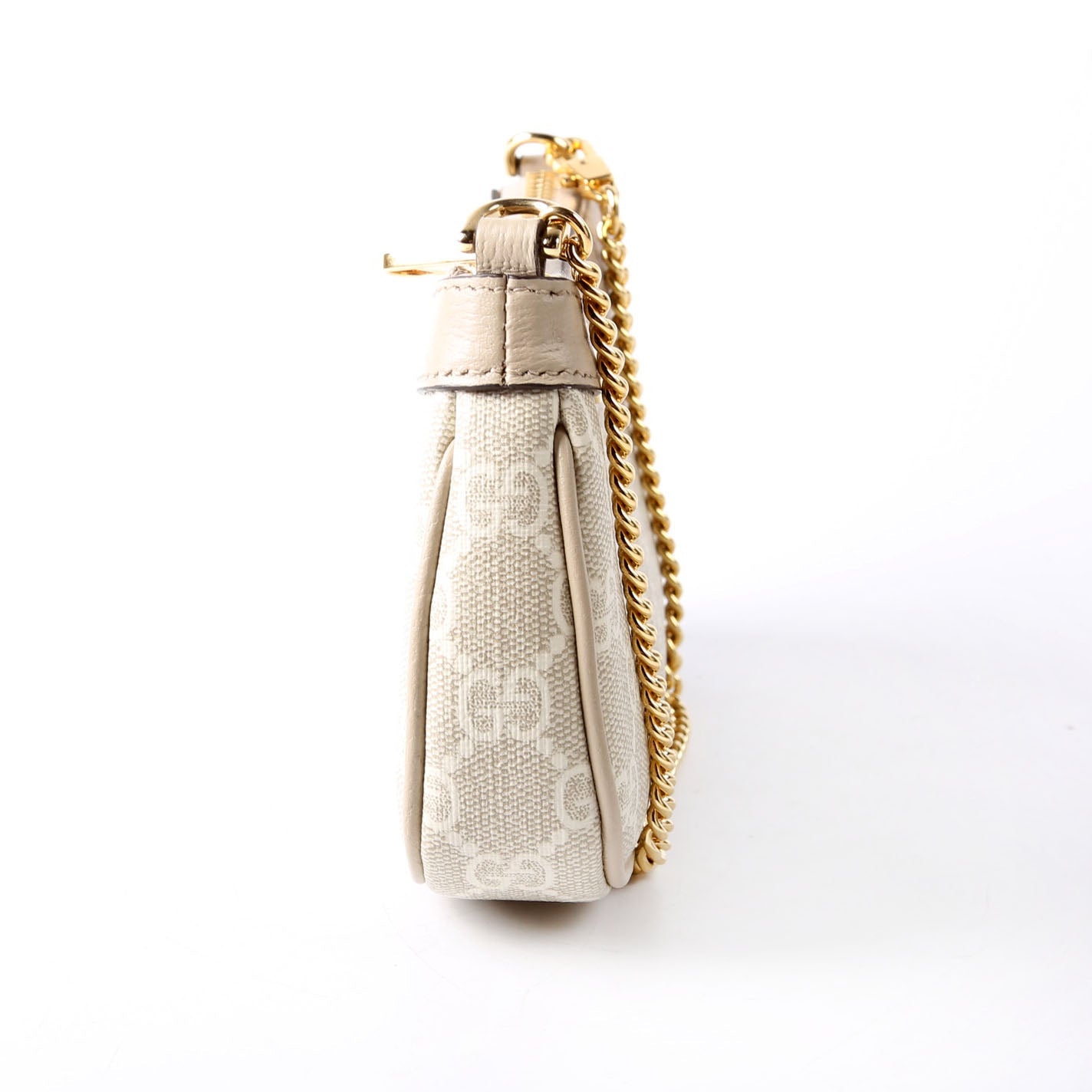 764960 GG Supreme Ophidia Mini Bag Beige/Gold