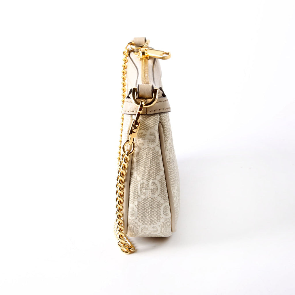 764960 GG Supreme Ophidia Mini Bag Beige/Gold