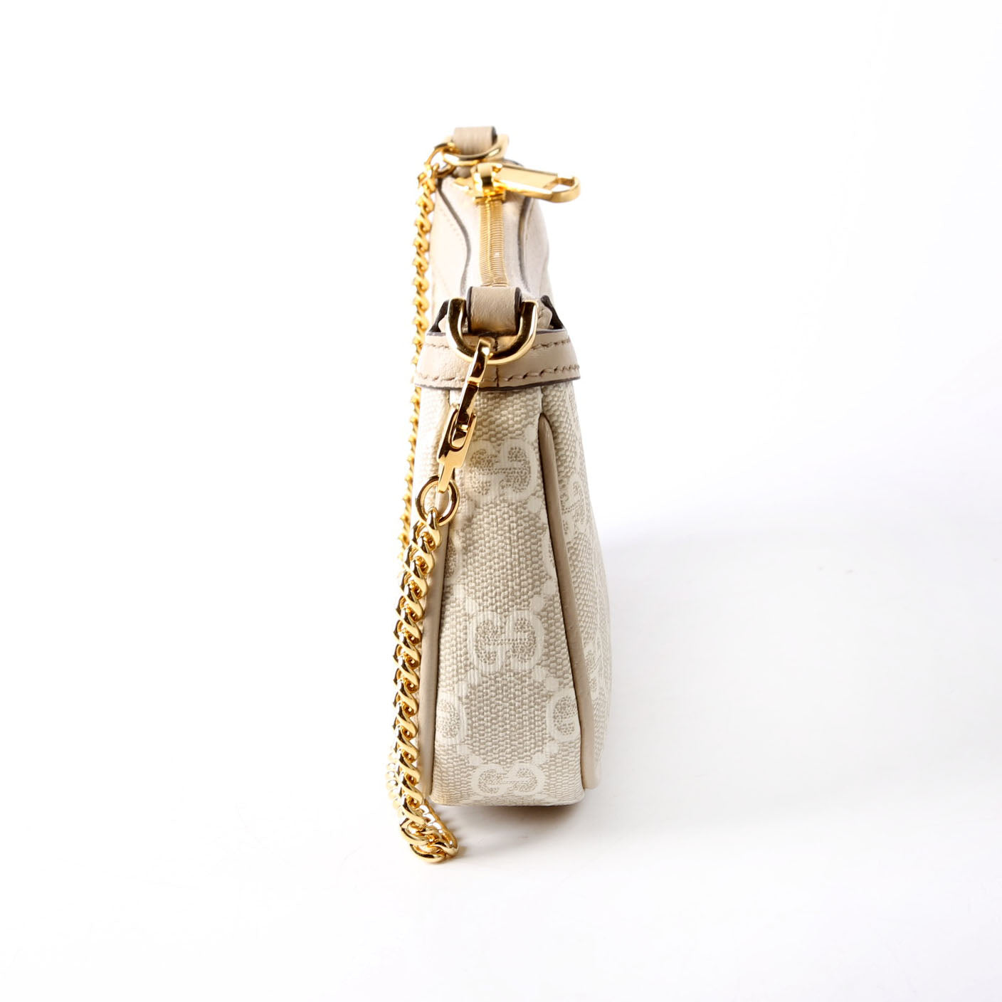 764960 GG Supreme Ophidia Mini Bag Beige/Gold
