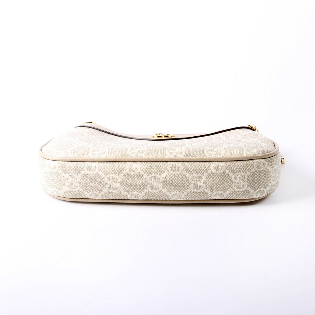764960 GG Supreme Ophidia Mini Bag Beige/Gold