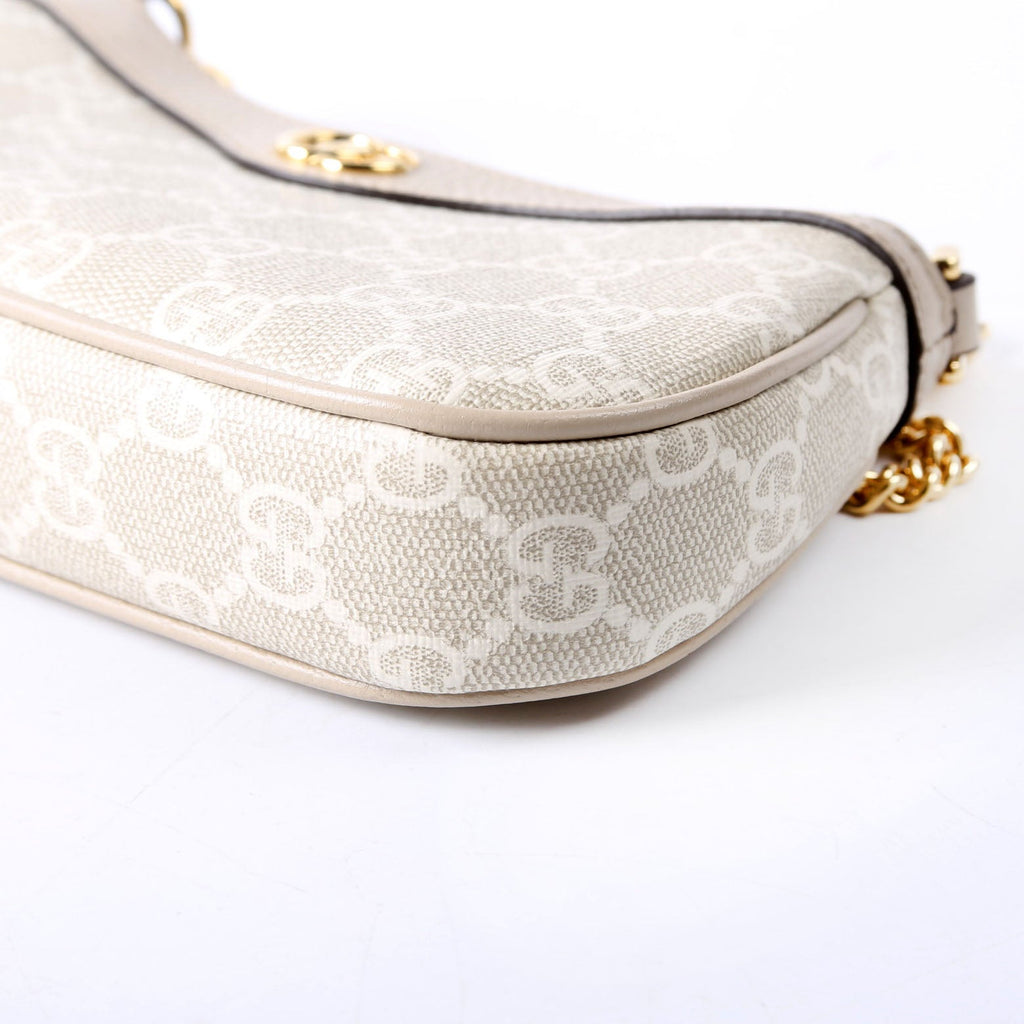 764960 GG Supreme Ophidia Mini Bag Beige/Gold