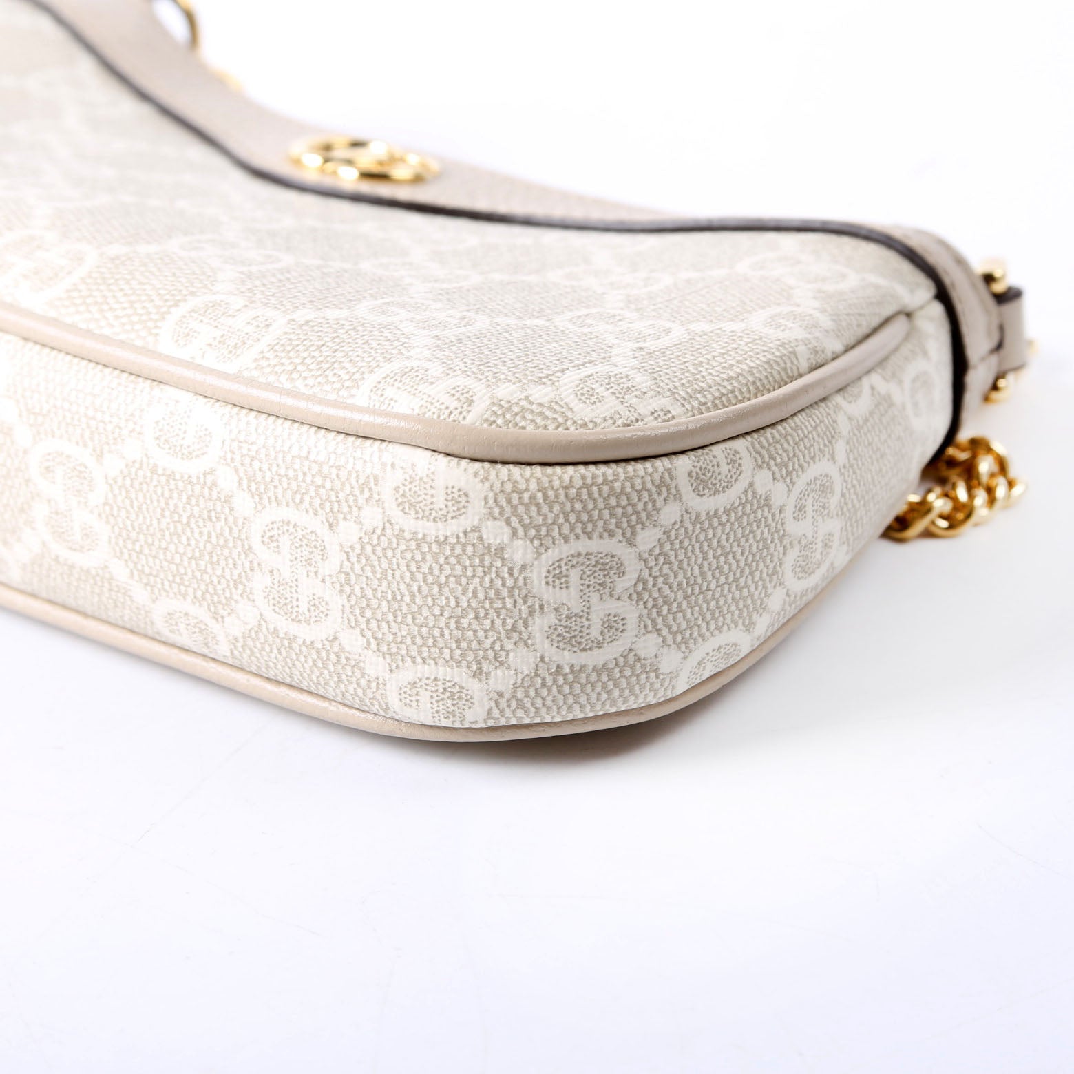 764960 GG Supreme Ophidia Mini Bag Beige/Gold