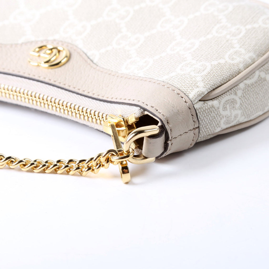 764960 GG Supreme Ophidia Mini Bag Beige/Gold
