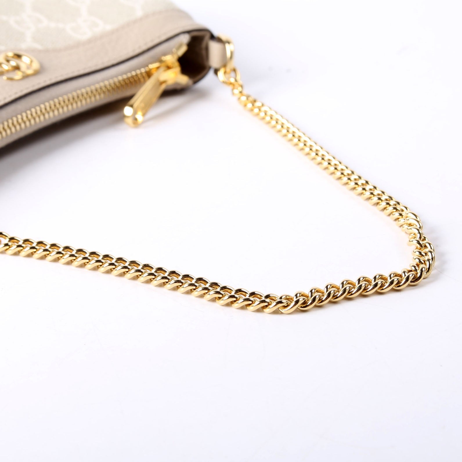764960 GG Supreme Ophidia Mini Bag Beige/Gold