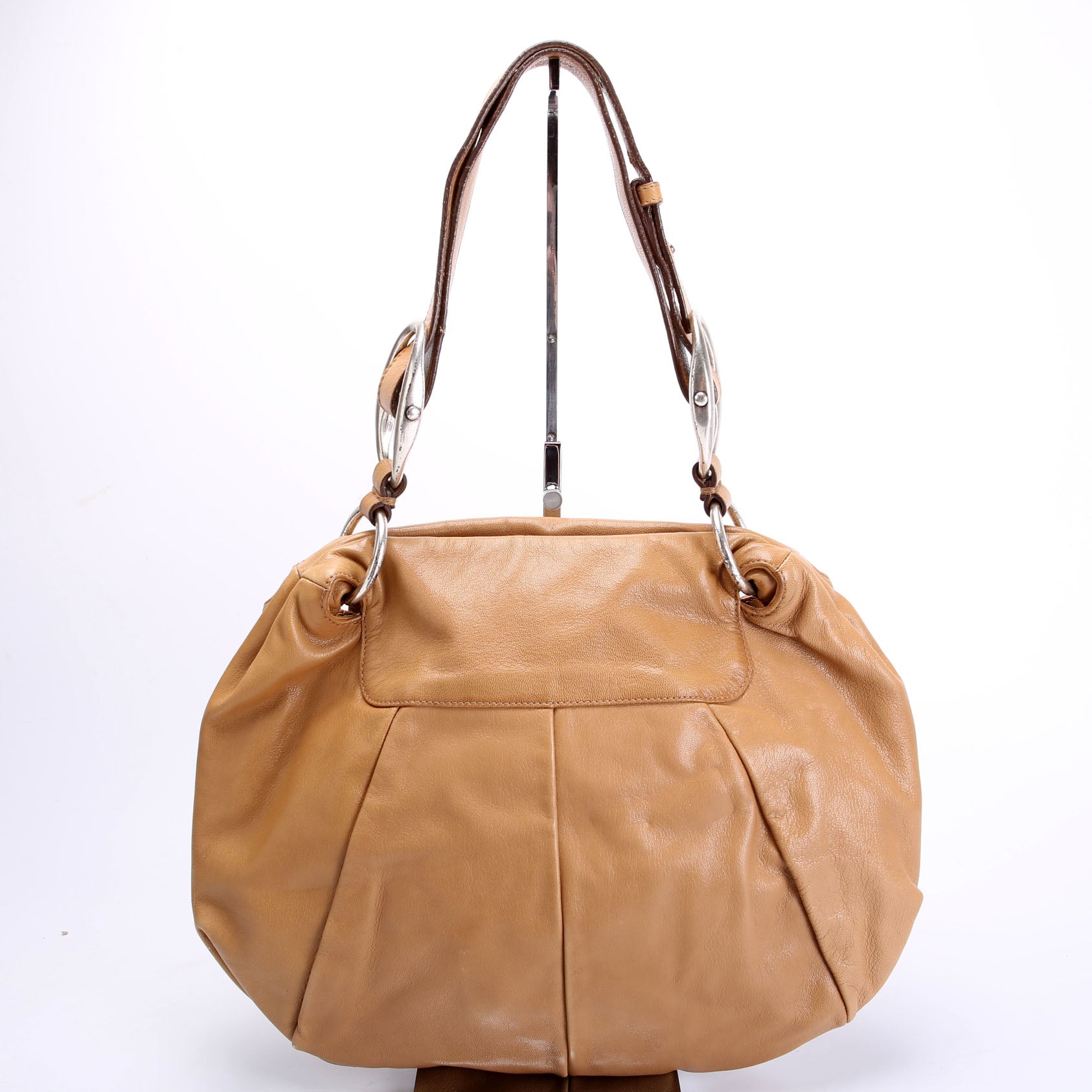 Rive Gauche Shoulder Bag Vintage Tan