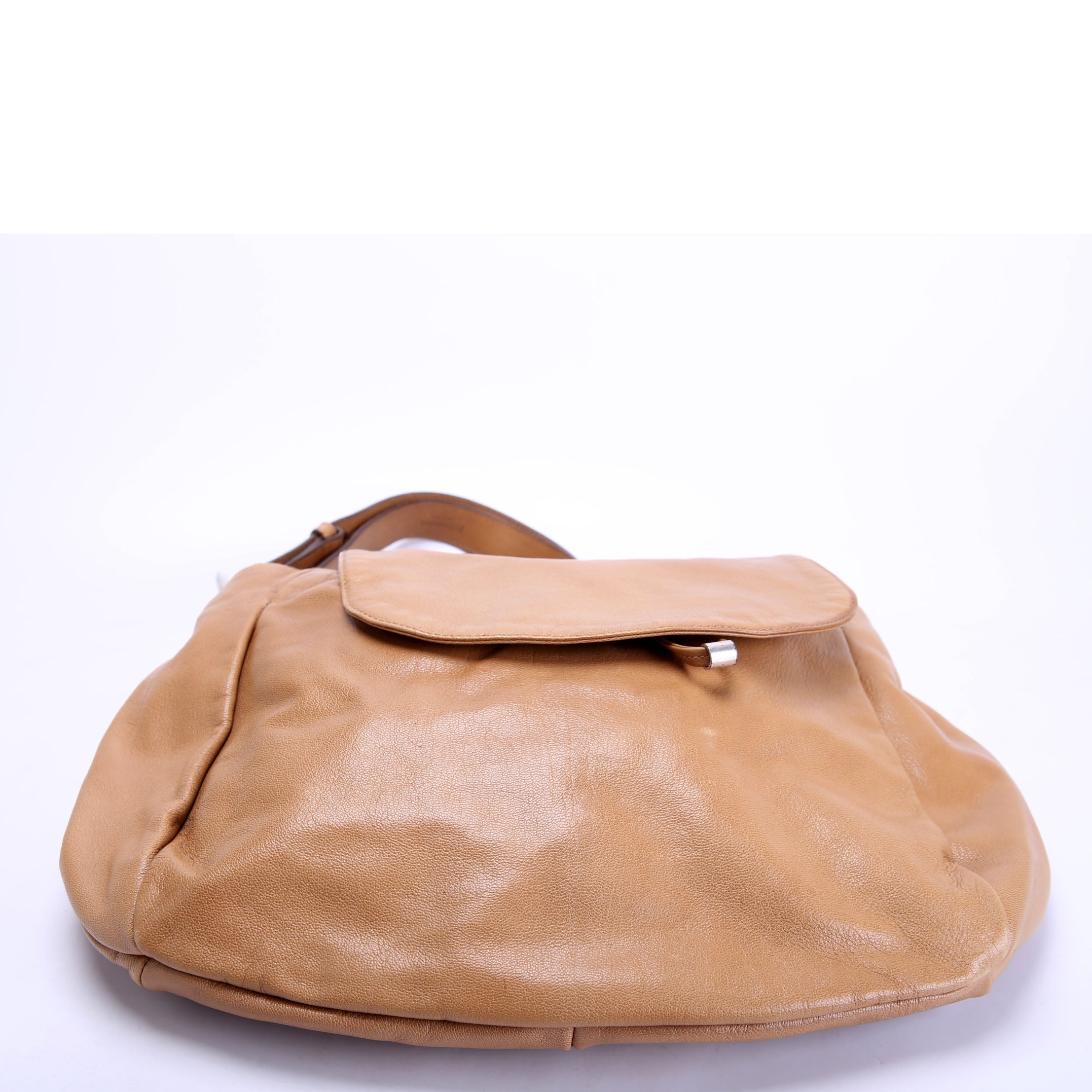 Rive Gauche Shoulder Bag Vintage Tan