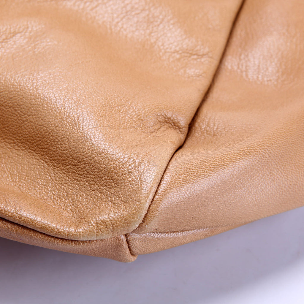 Rive Gauche Shoulder Bag Vintage Tan