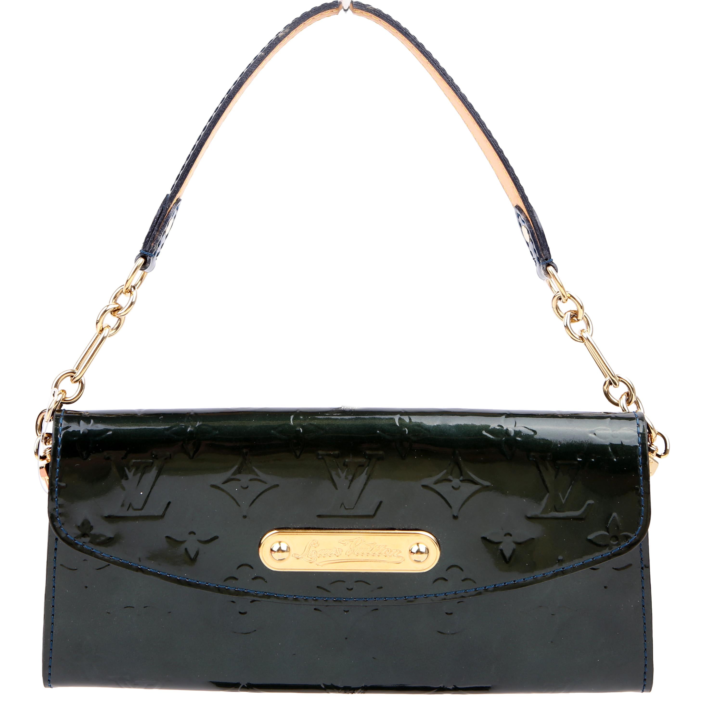 Sunset Boulevard Clutch Vernis Green