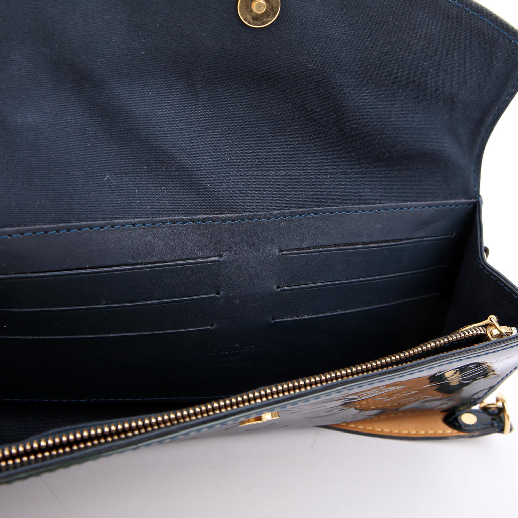 Sunset Boulevard Clutch Vernis Green