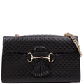 449635 Emily Micro Medium Chain Black
