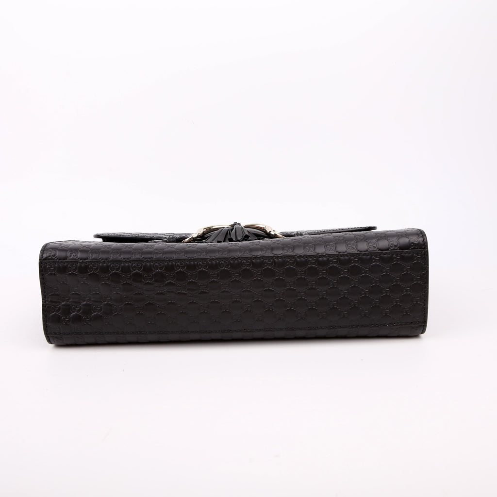 449635 Emily Micro Medium Chain Black