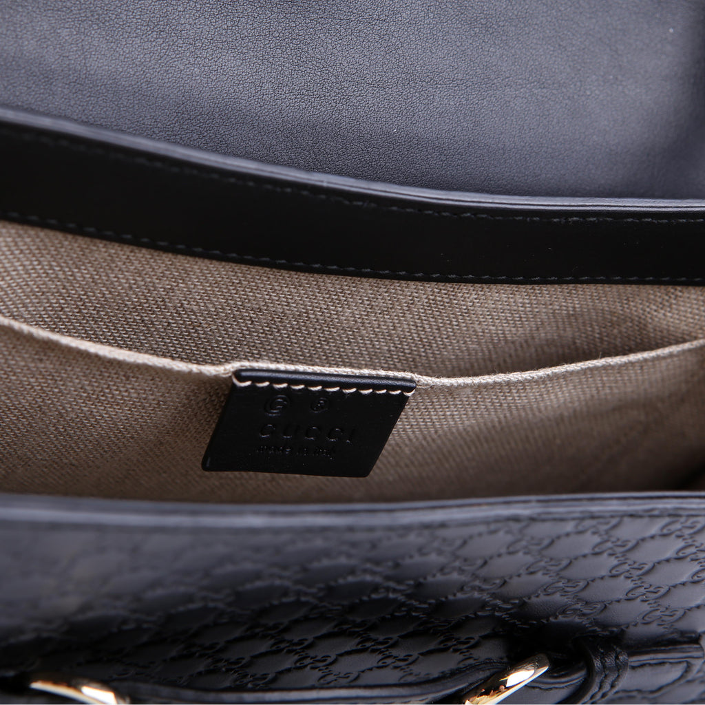 449635 Emily Micro Medium Chain Black