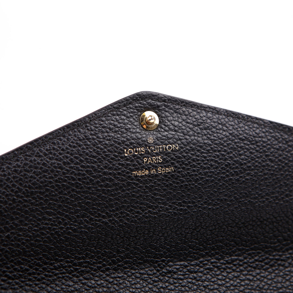 Sarah wallet Empreinte Black