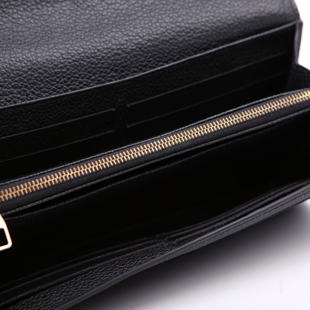 Sarah wallet Empreinte Black
