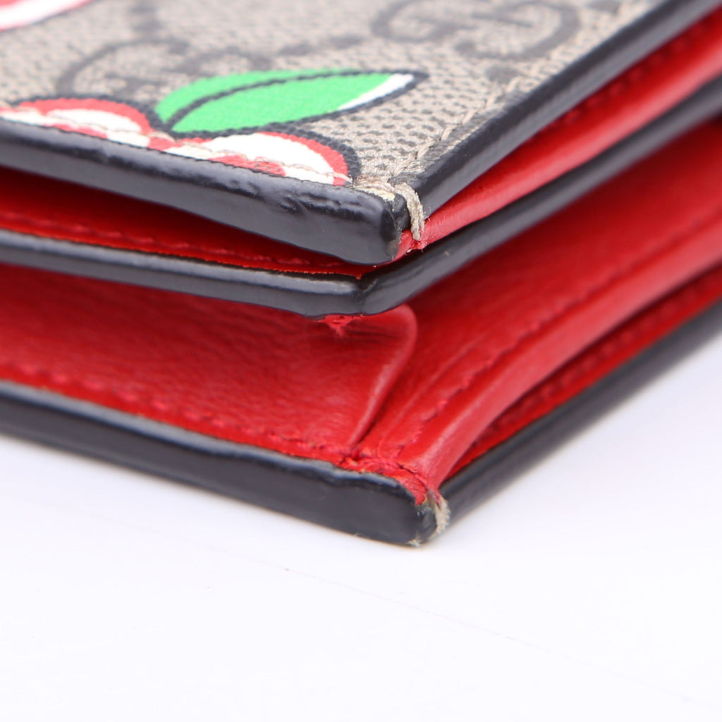 Gucci 624641 GG Apple Card Case