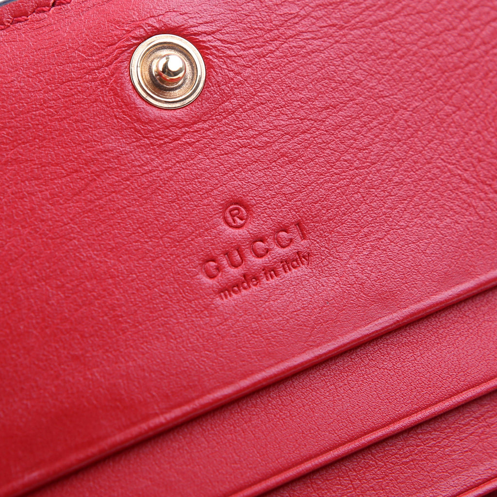 Gucci 624641 GG Apple Card Case