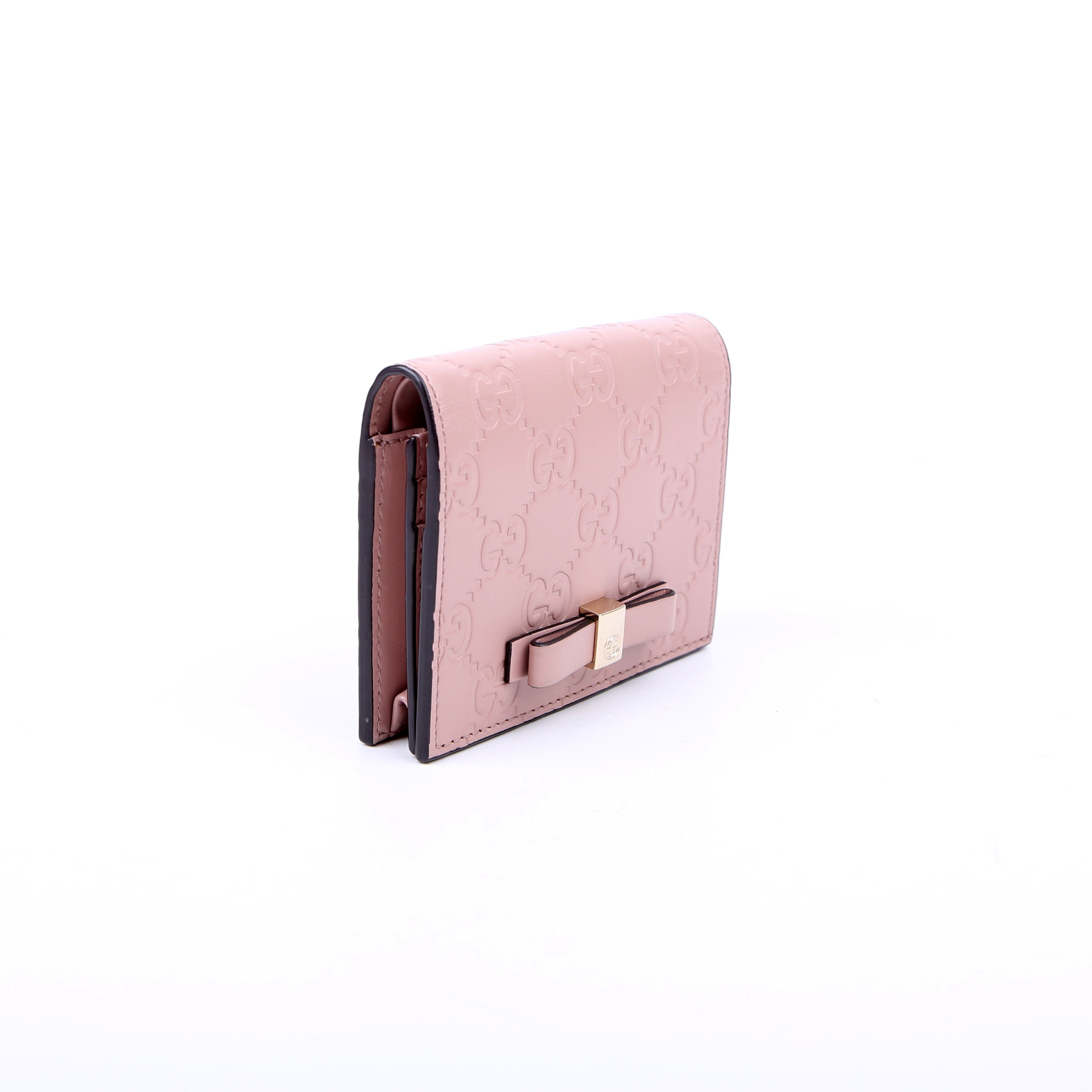 406924 Guccisima Card Holder Pink