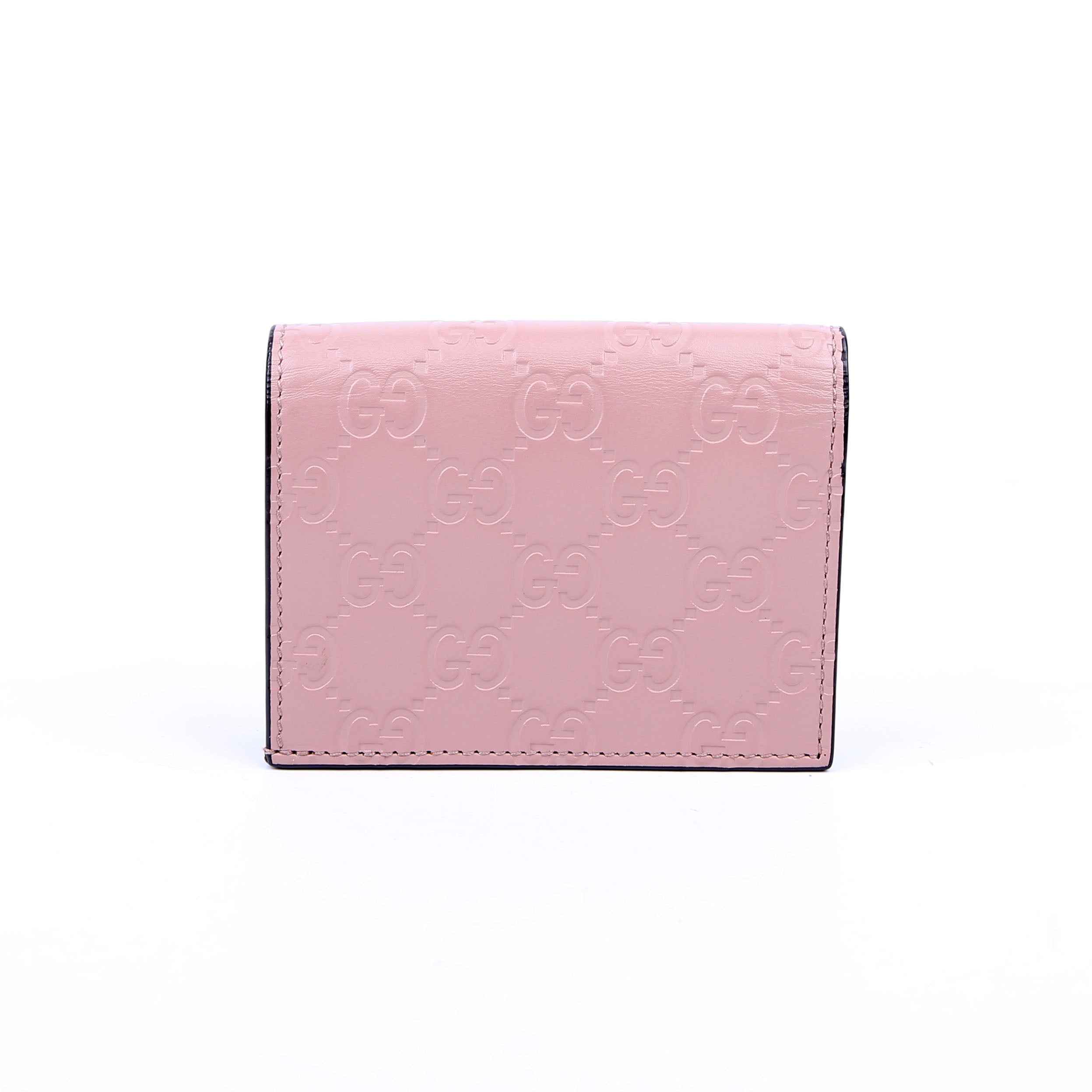 406924 Guccisima Card Holder Pink