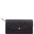 Emilie Wallet Empreinte Black