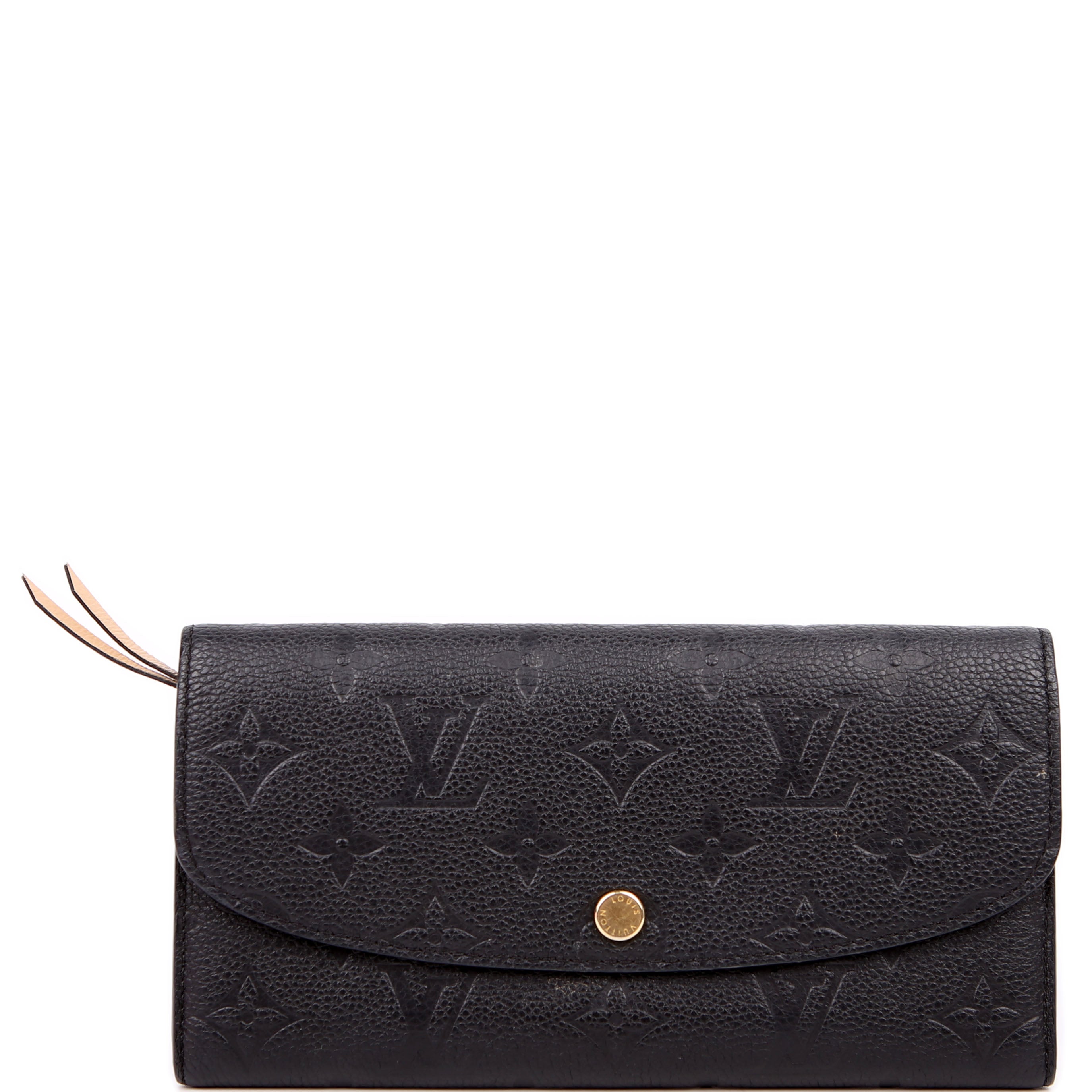 Emilie Wallet Empreinte Black