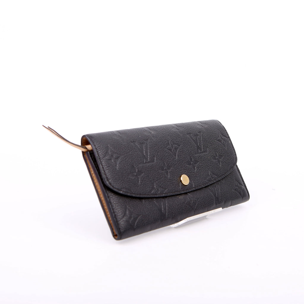 Emilie Wallet Empreinte Black