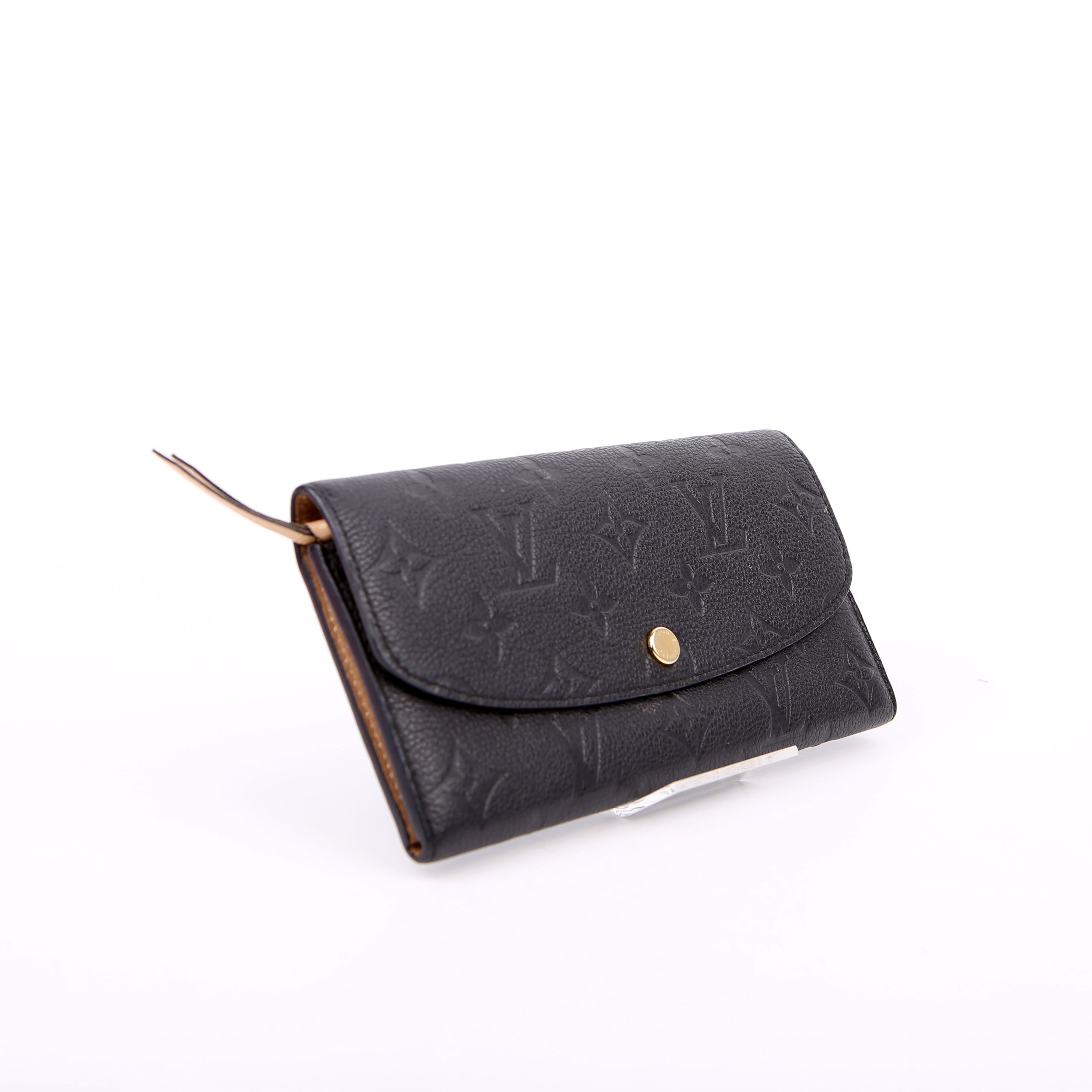 Emilie Wallet Empreinte Black