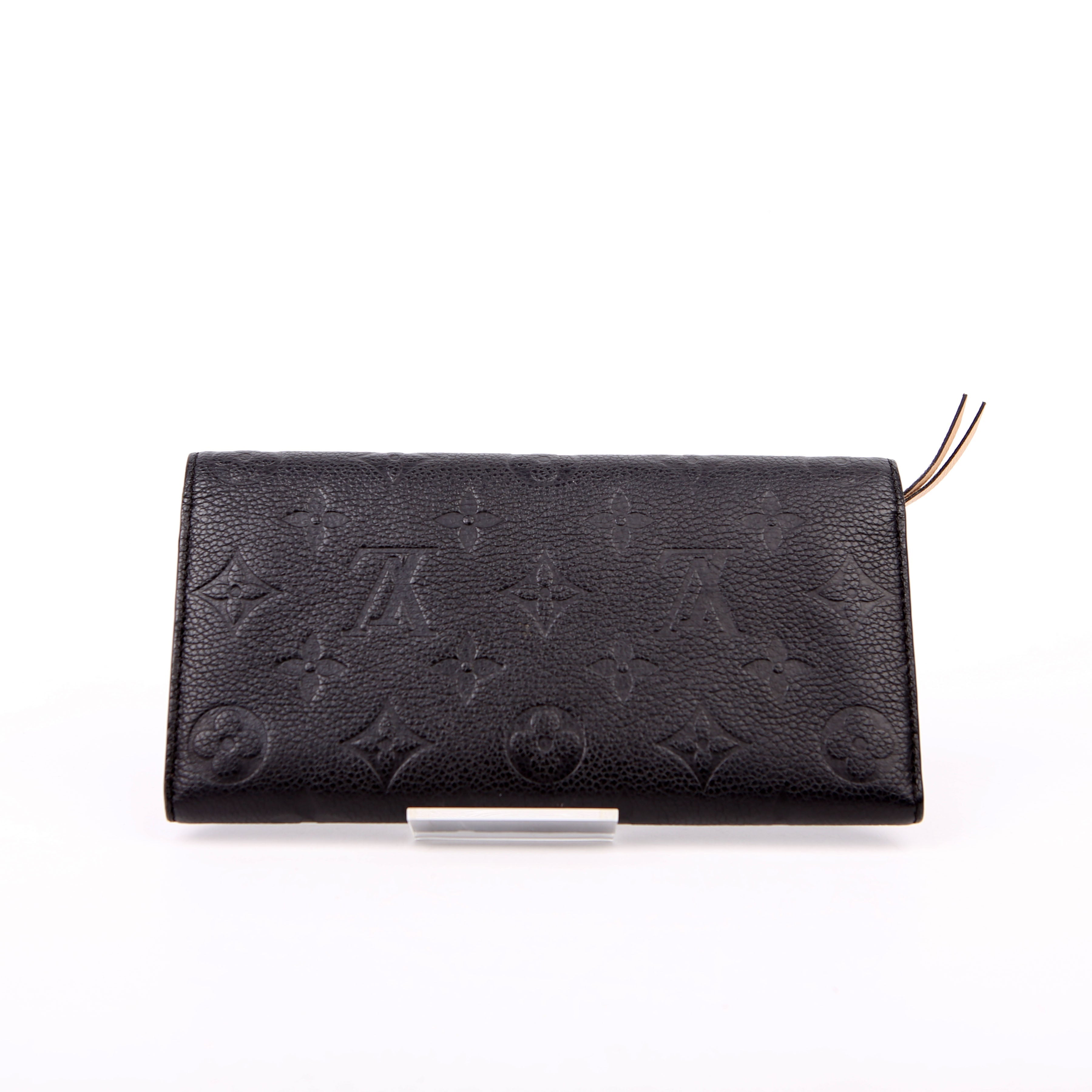 Emilie Wallet Empreinte Black