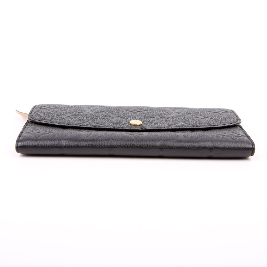Emilie Wallet Empreinte Black
