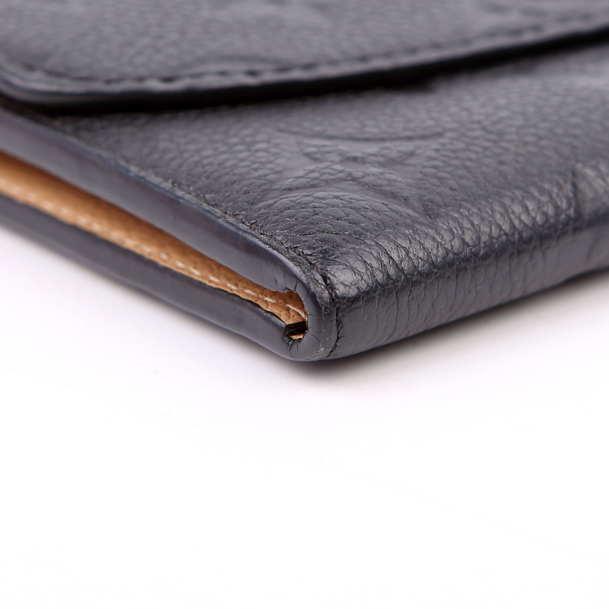 Emilie Wallet Empreinte Black