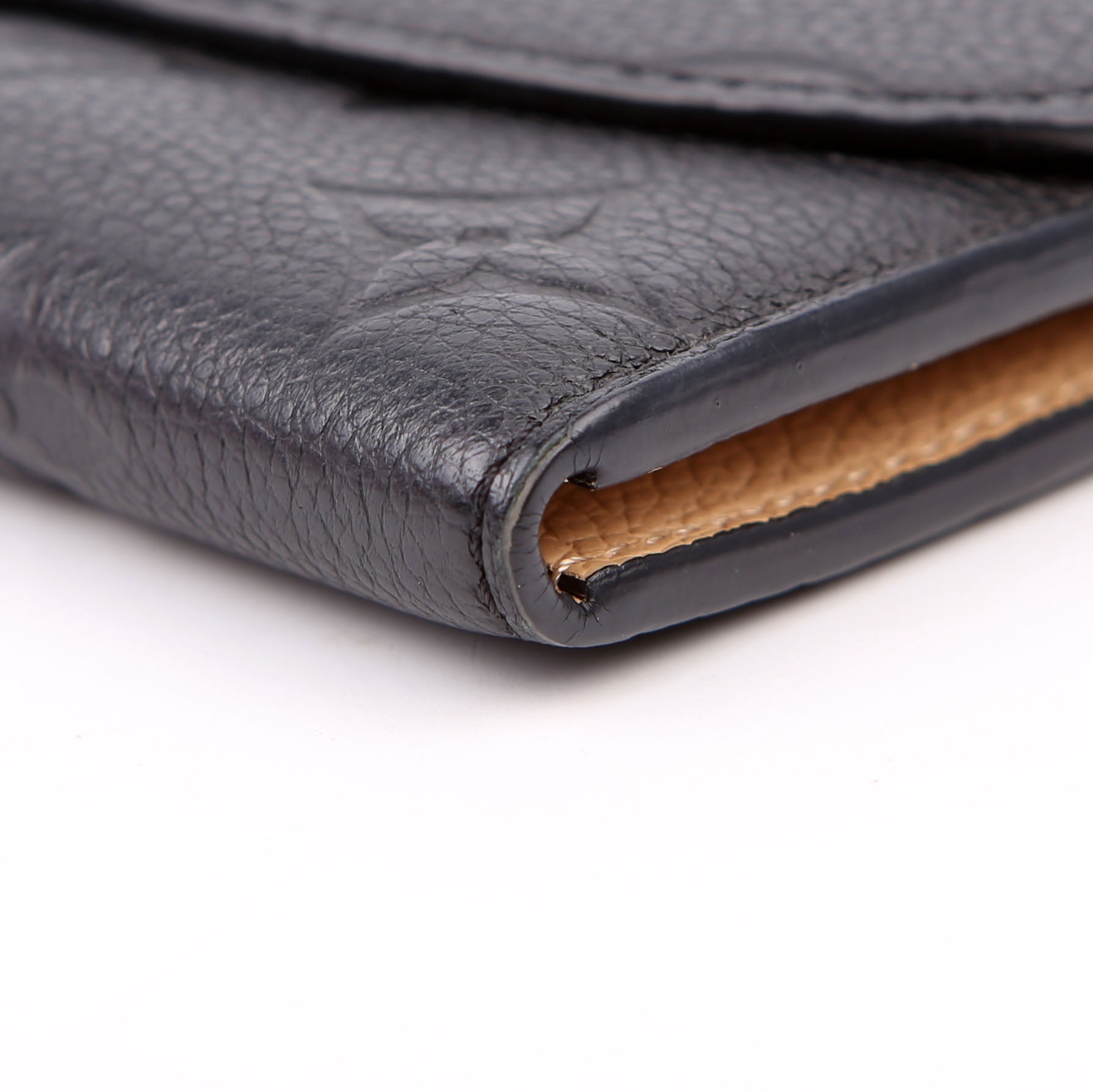 Emilie Wallet Empreinte Black