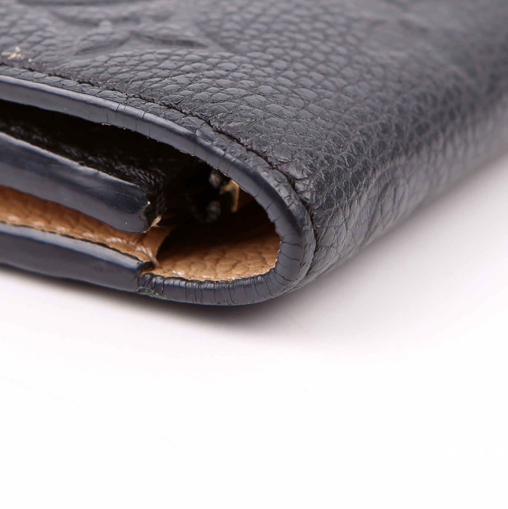 Emilie Wallet Empreinte Black