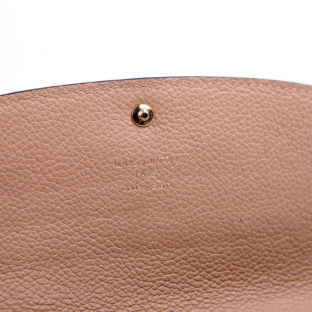 Emilie Wallet Empreinte Black