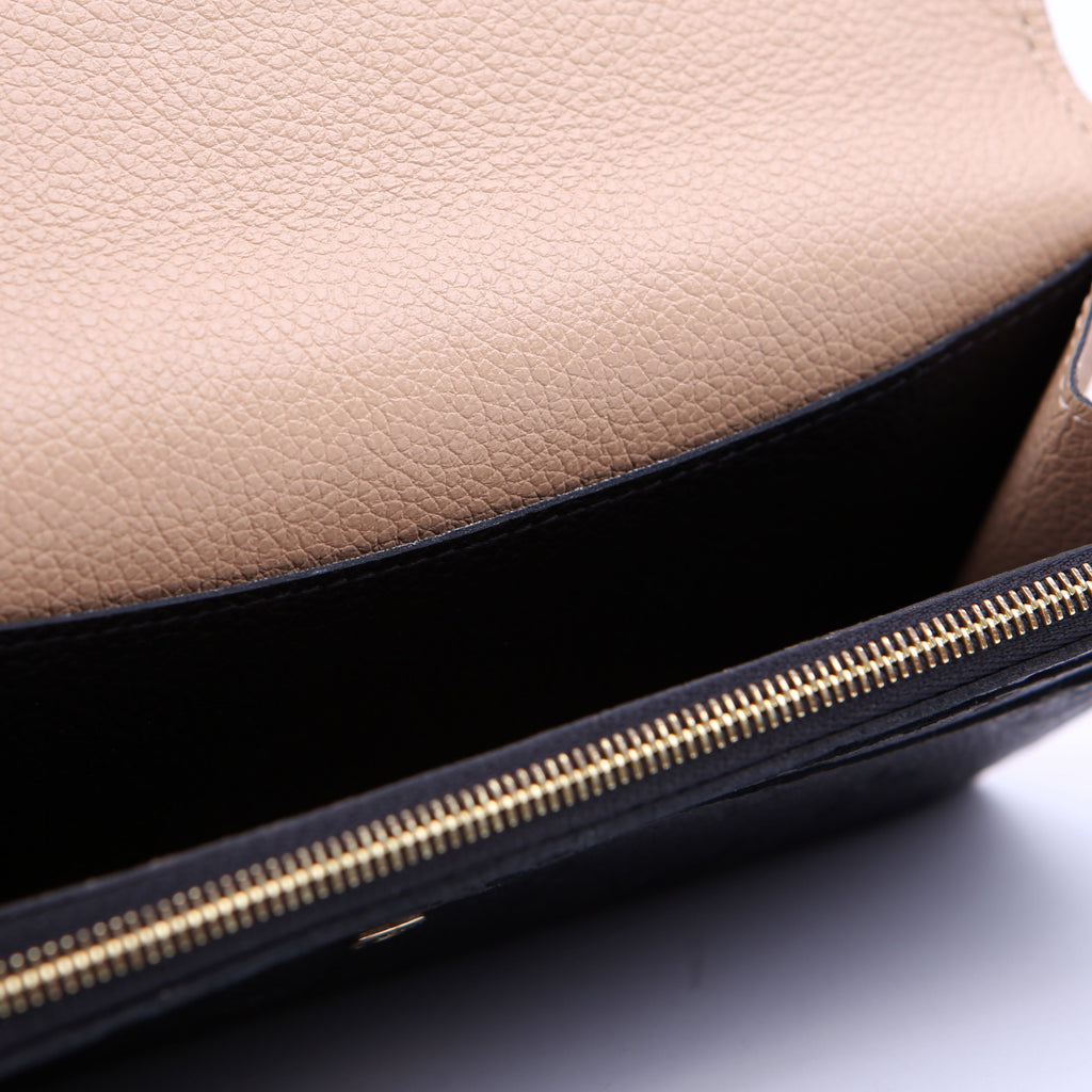 Emilie Wallet Empreinte Black