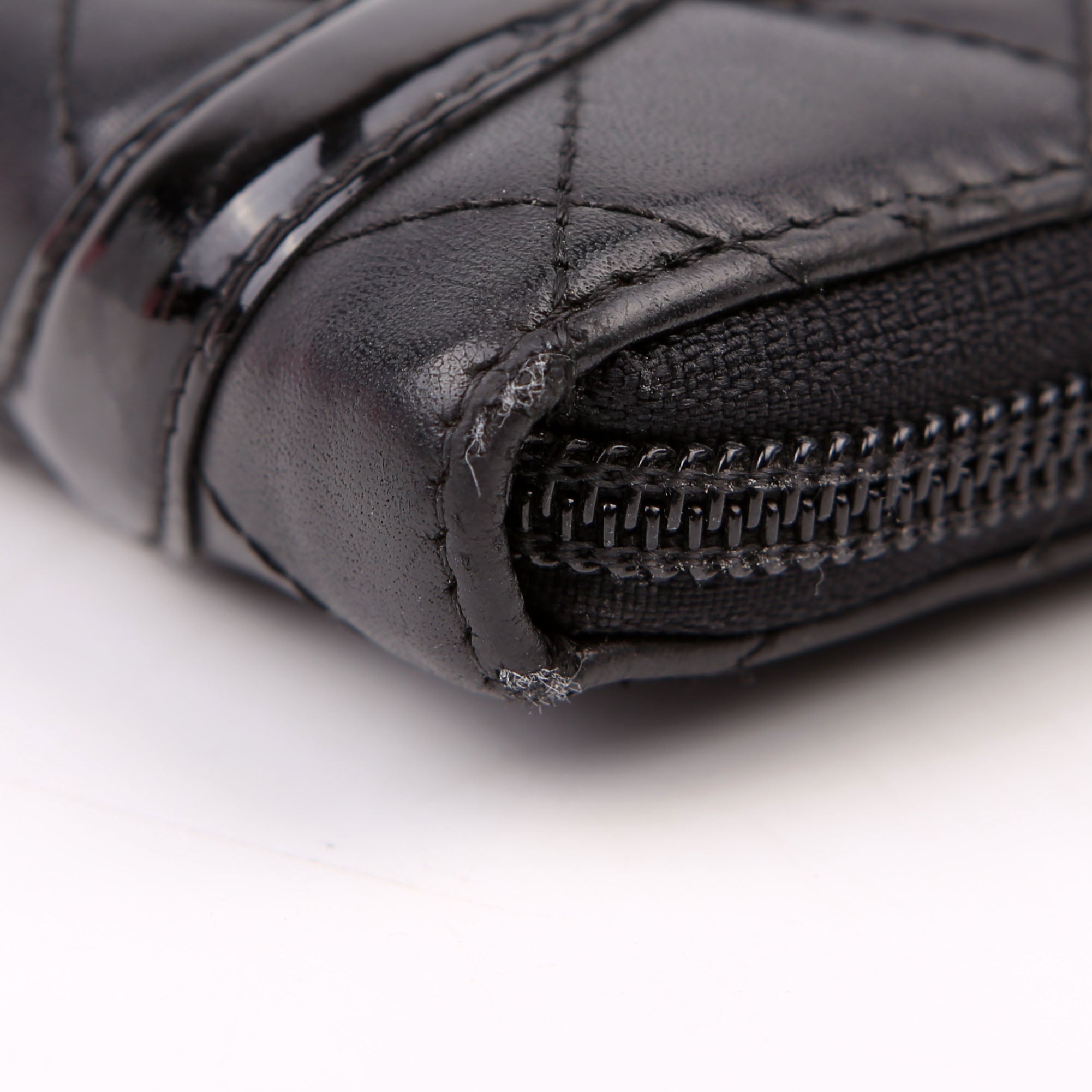 Cambon Ligne Zip Around Organizer Wallet Black