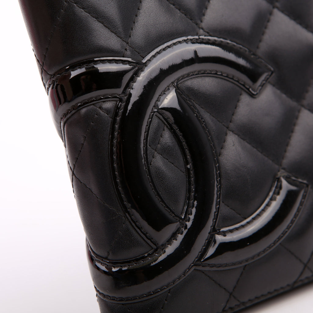 Cambon Ligne Zip Around Organizer Wallet Black