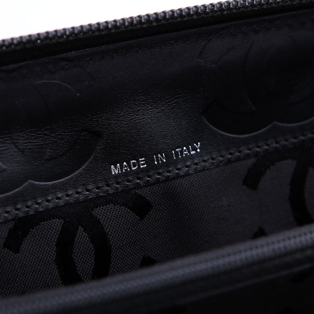 Cambon Ligne Zip Around Organizer Wallet Black