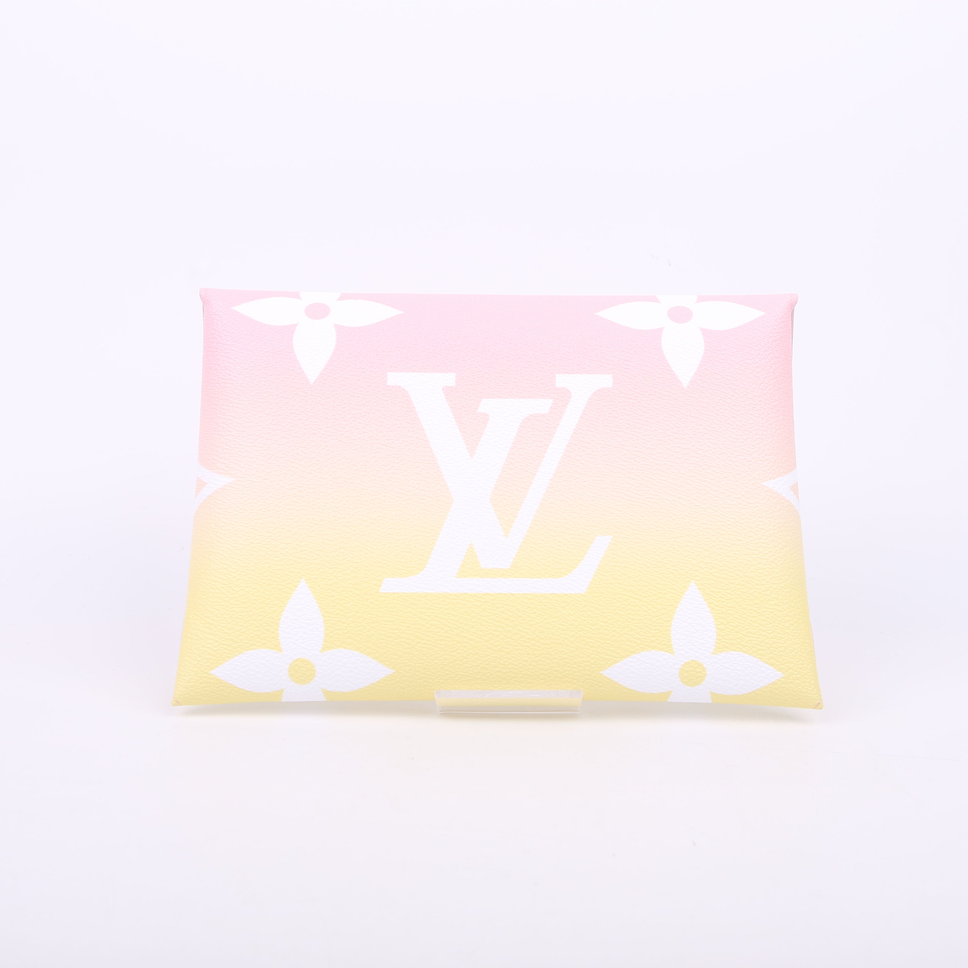 Kirigami Pouch Large By the Pool Pink/Yellow