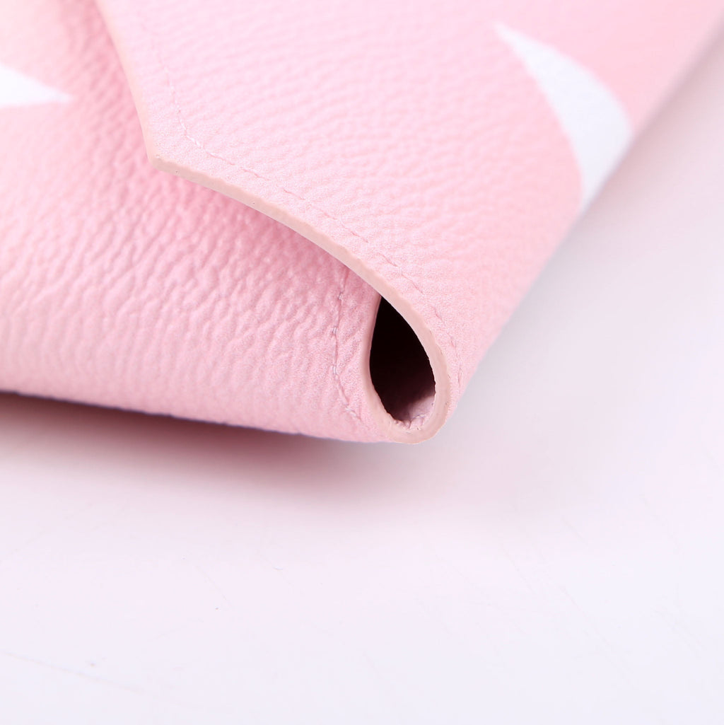 Kirigami Pouch Large By the Pool Pink/Yellow