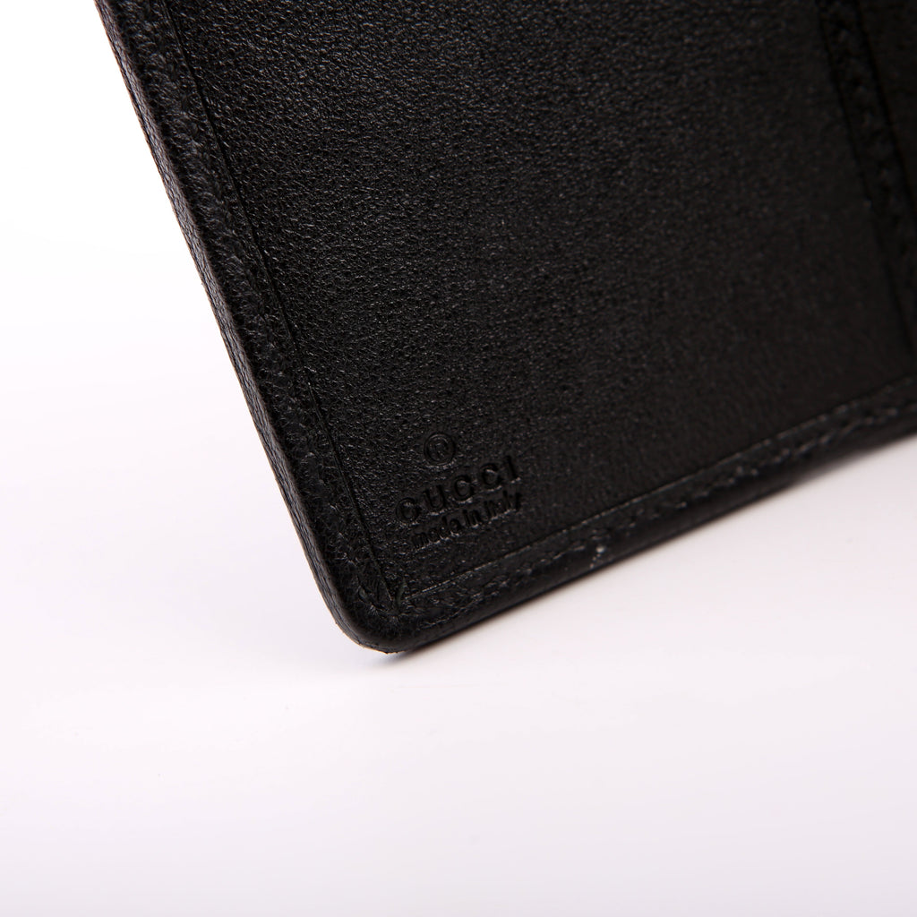 Gucci 760336 Blondie Leather Compact Wallet Black